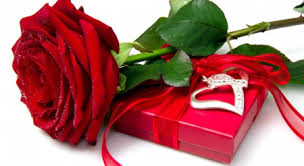Rose With Gift Chocolate
